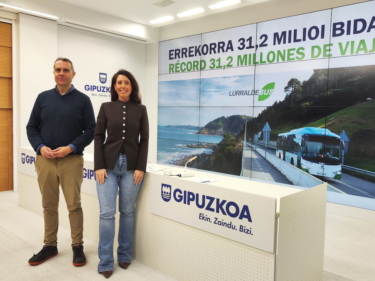 Lurraldebus cierra "el mejor año de su historia" y supera por primera vez los 30 millones de viajes