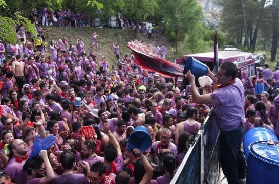 La Batalla del Vino de Haro aspira a ser declarada de Interés Turístico Internacional en 2016.