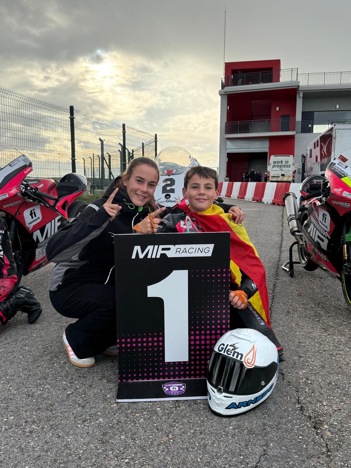 Arnedo, en el circuito de Navarra