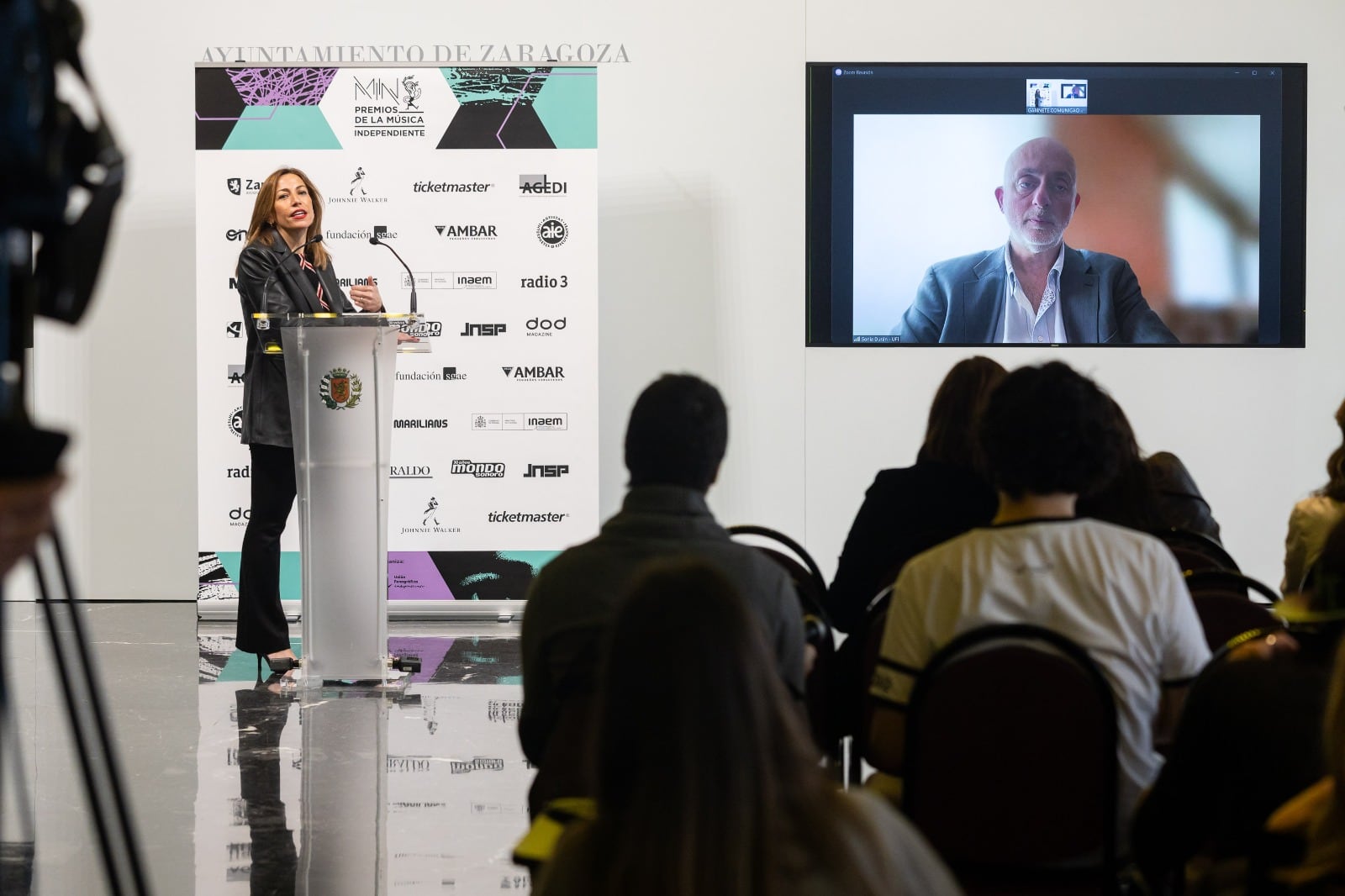 Presentación de los Premios de la Música Independiente en Zaragoza