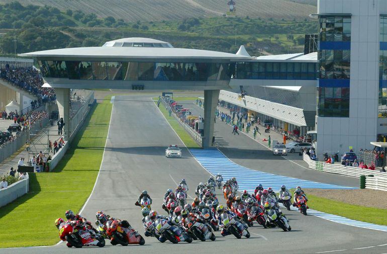 Imagen del circuito de Jerez durante una prueba 