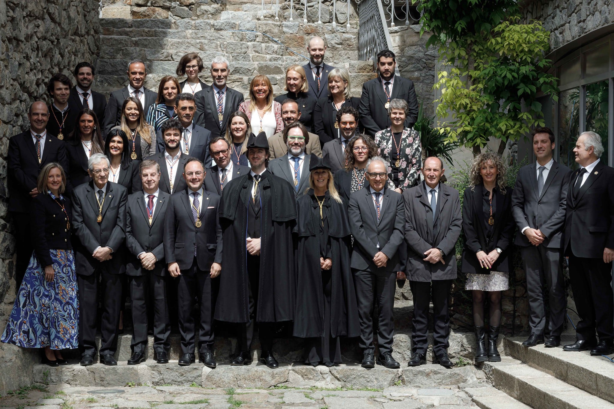 Un instant de la sessió de jurament del Cap de Govern.