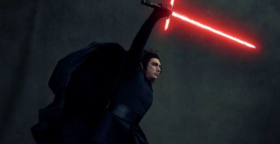 Kylo Ren es el villano principal de la nueva saga de Star Wars.