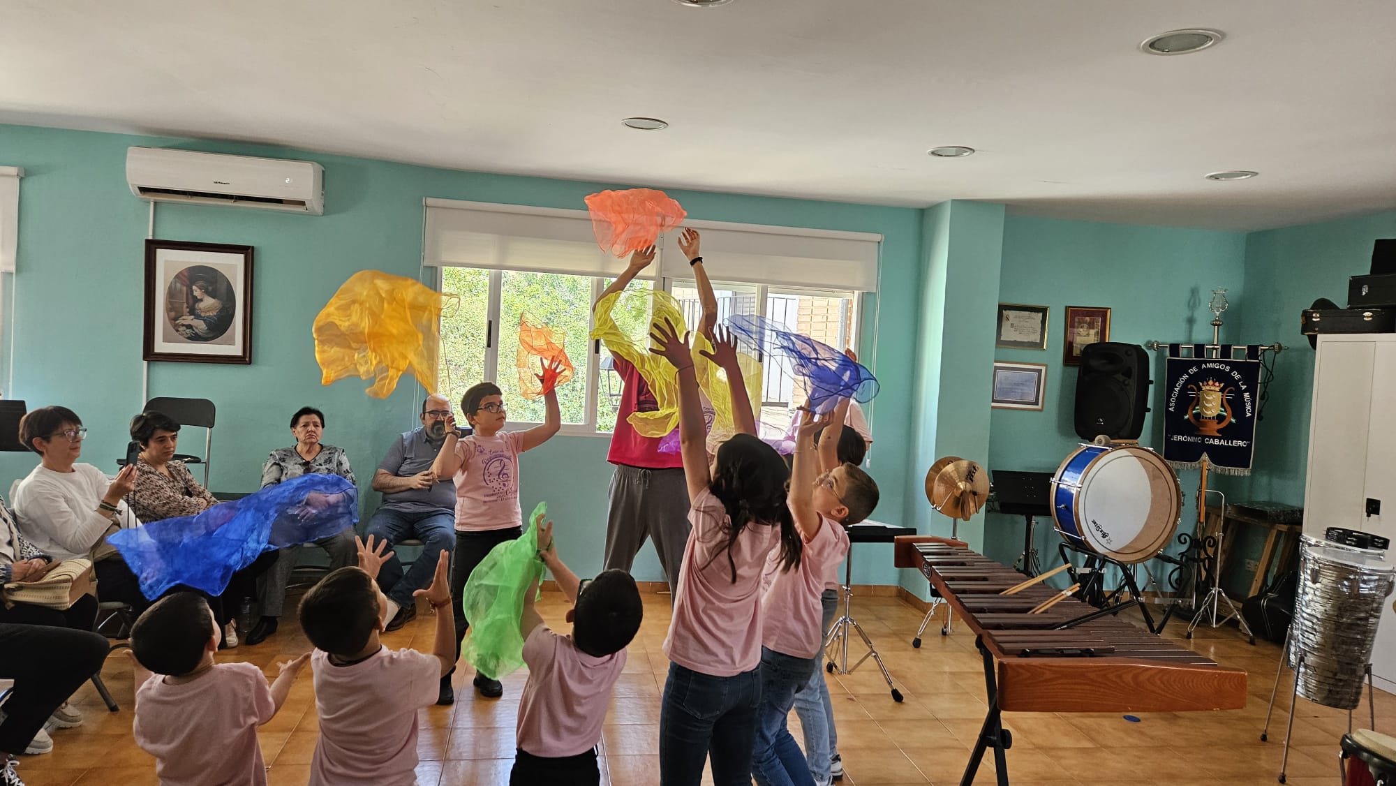 Audición final de la  clase de música y movimiento