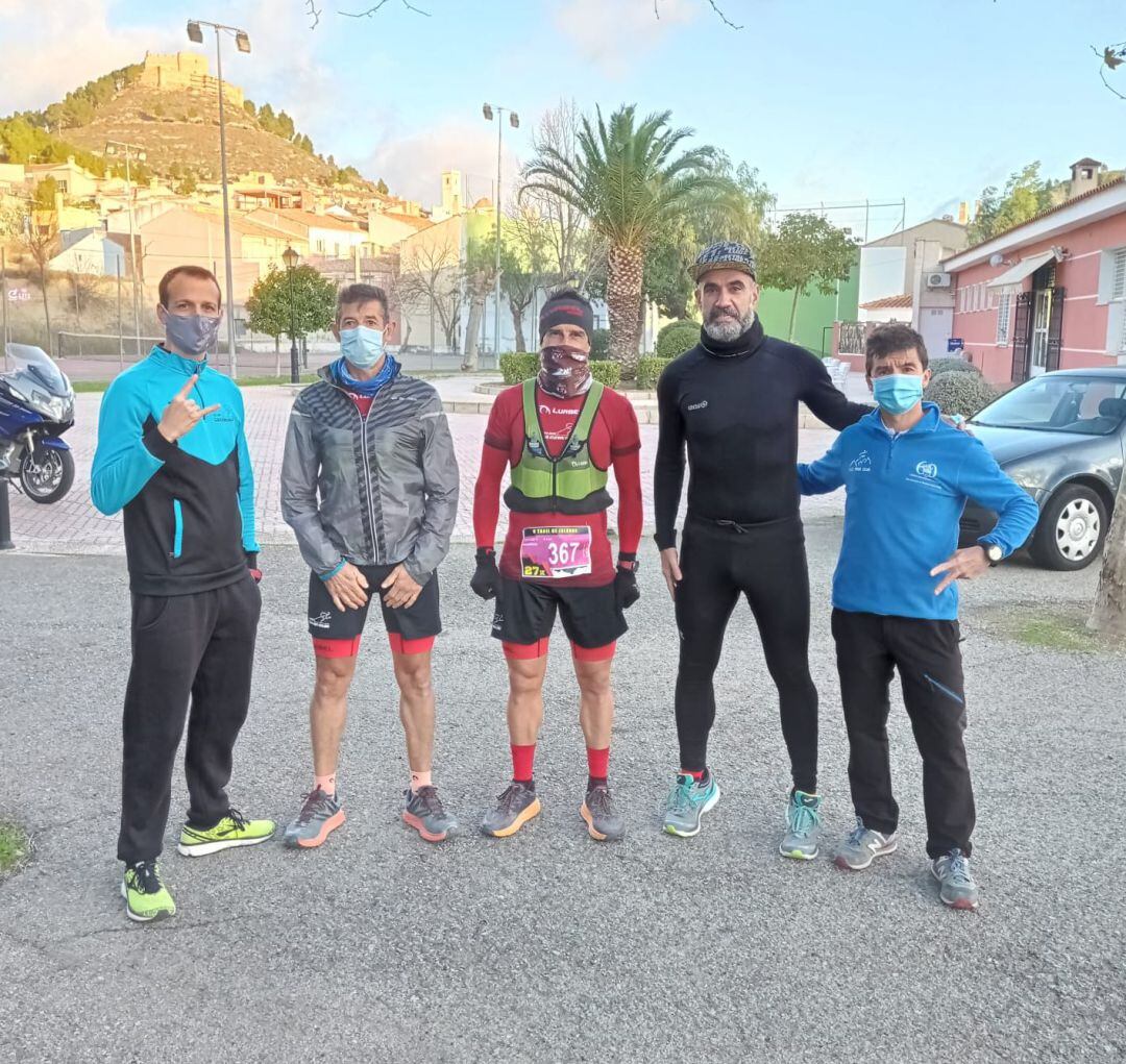 Los atletas del Egari Trail by C. A. Vinalopó compitieron en Jalance