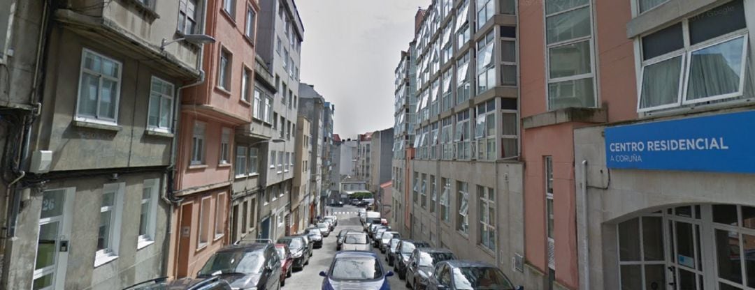 Calle Santo Tomás, A Coruña