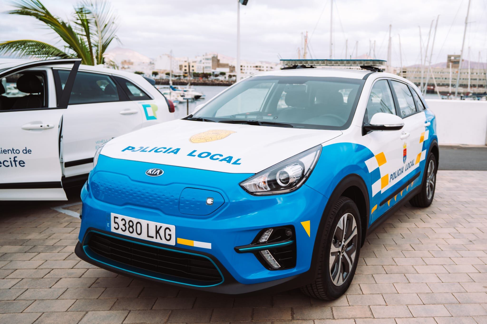 Coche de la Policía Local de Arrecife.