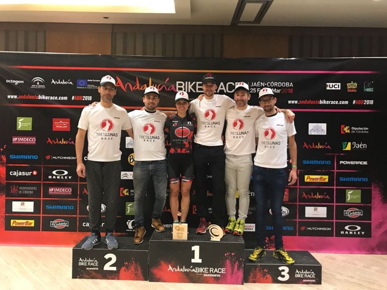 la berciana ganó la útima etapa y se subió al podium , destacado octavo puesto en master 30 de Jorge Lorenzo y también Julio Rivera se dejó ver en la prueba andaluza