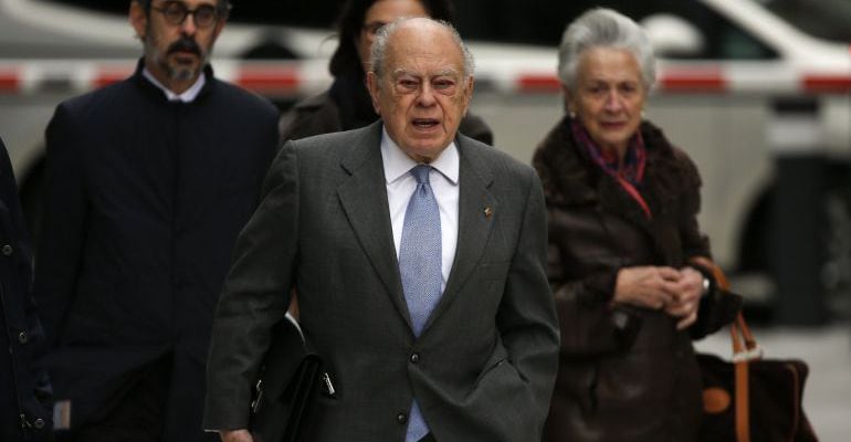 Jordi Pujol en una imagen de archivo llegando a la Audiencia Nacional