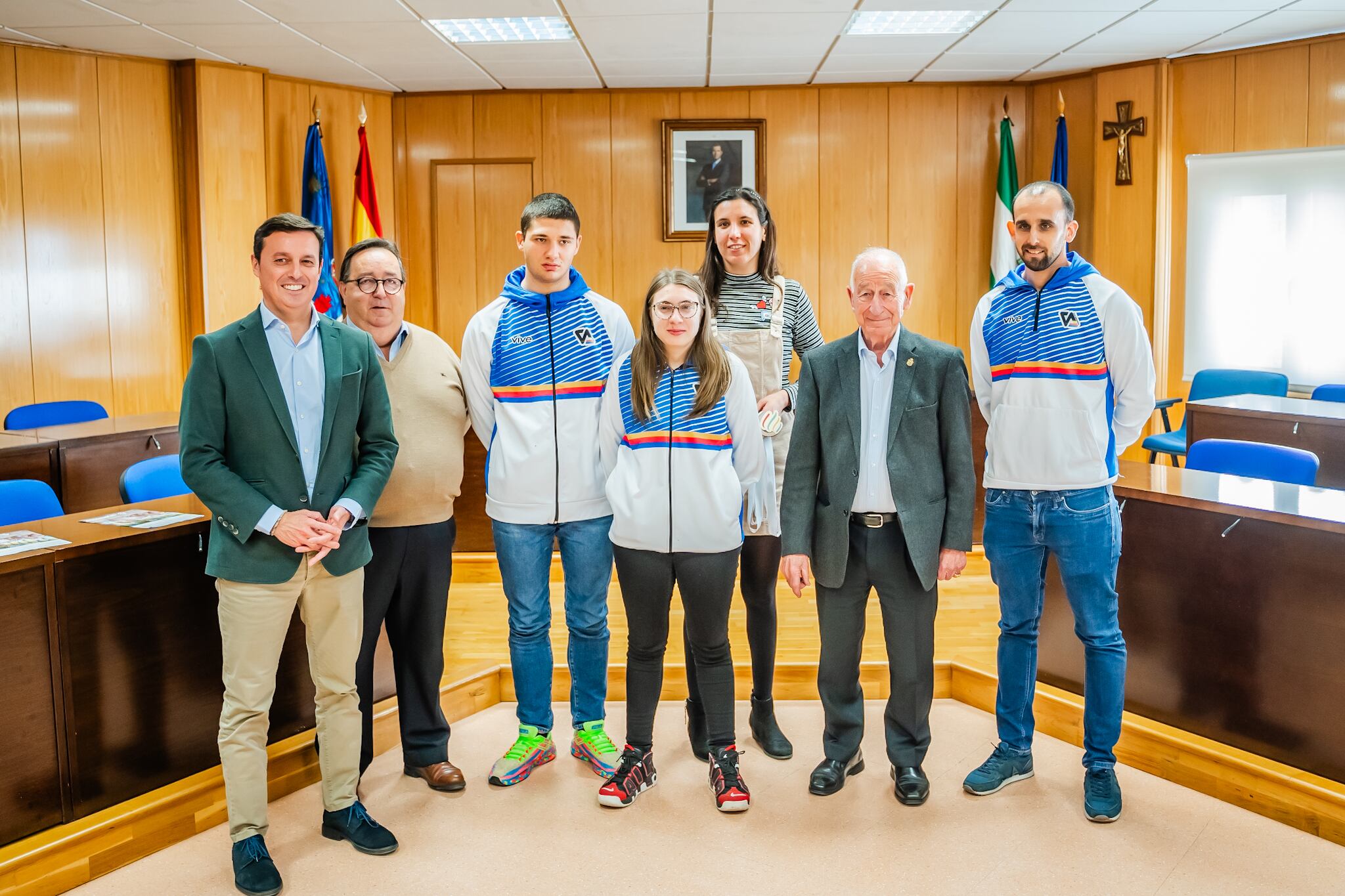 Felicitación al equipo de natación adaptada VAS por sus logros  alcanzados en el Campeonato de España FEDDI.