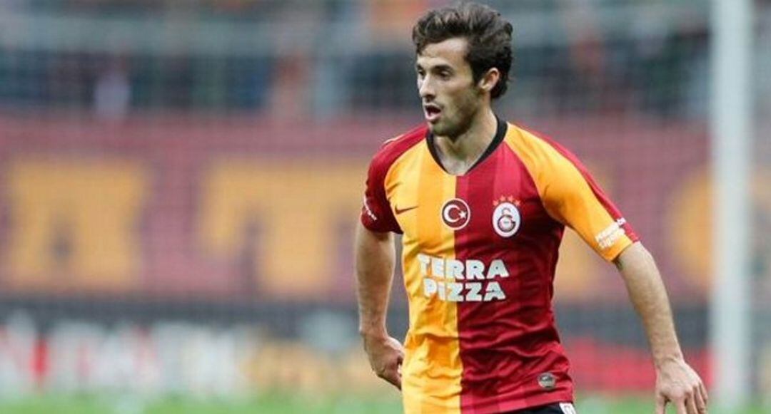 Sarachi en un partido con el Galatasaray la pasada temporada