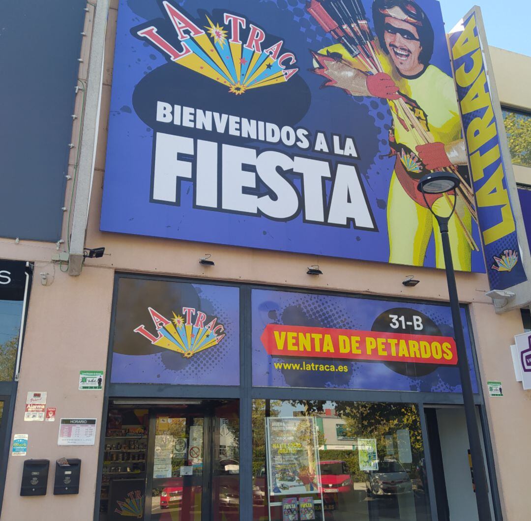 Tienda especialista en pirotecnia 