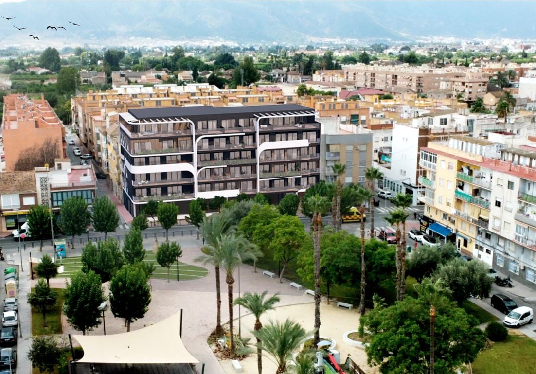 Las viviendas están proyectadas para construirse en la calle Mayor de Puente Tocinos (Murcia)