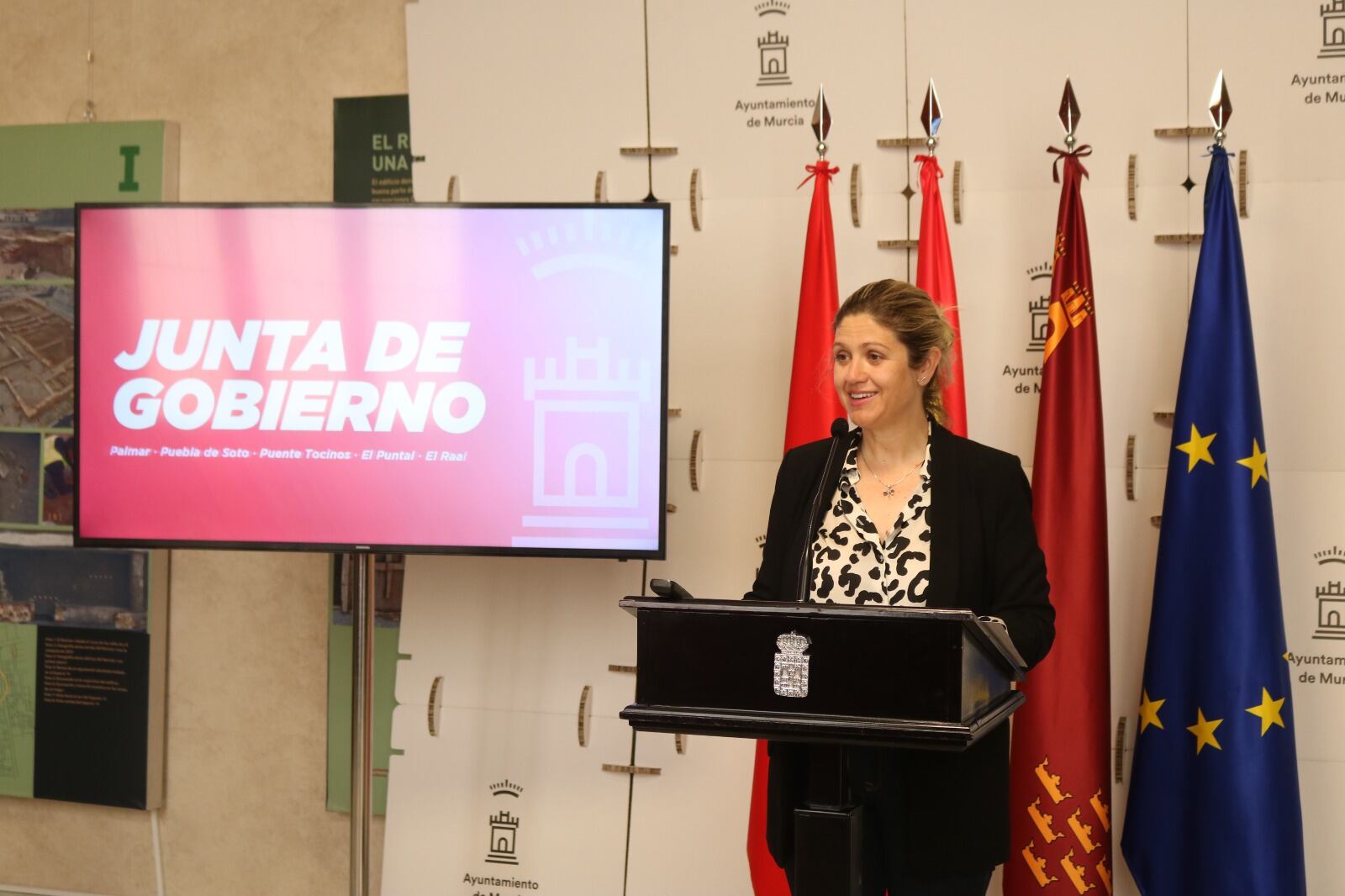 Paqui Pérez, portavoz del equipo de gobierno del Ayto. de Murcia