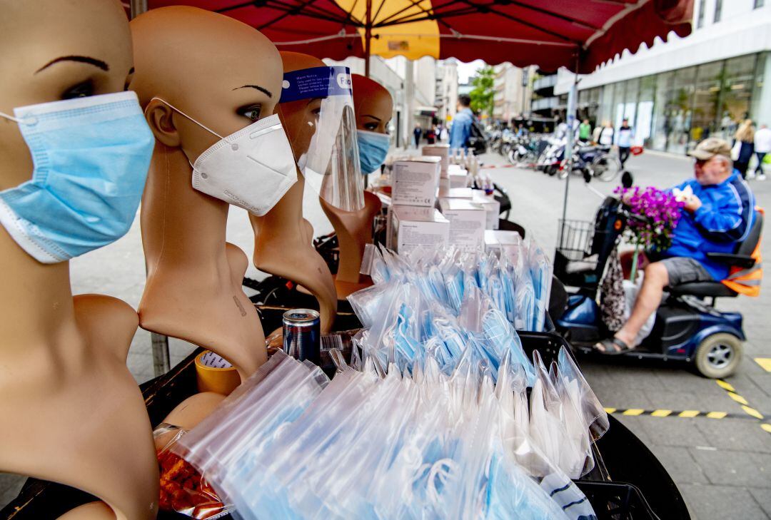 Distintos tipos de protección frente al COVID-19.