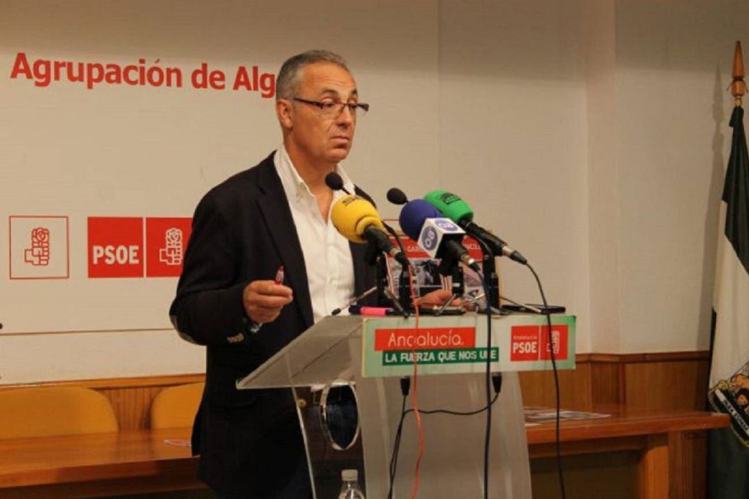 Juan Lozano en una comparecencia.