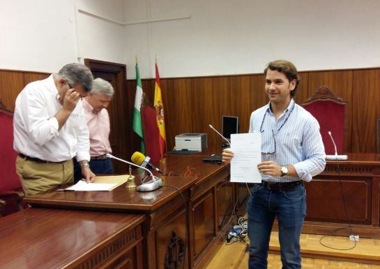 Fernando Priego, Alcalde de Cabra y diputado en la Diputación de Códoba, se incorpora como nuevo Senador del Grupo Popular en la Cámara Alta