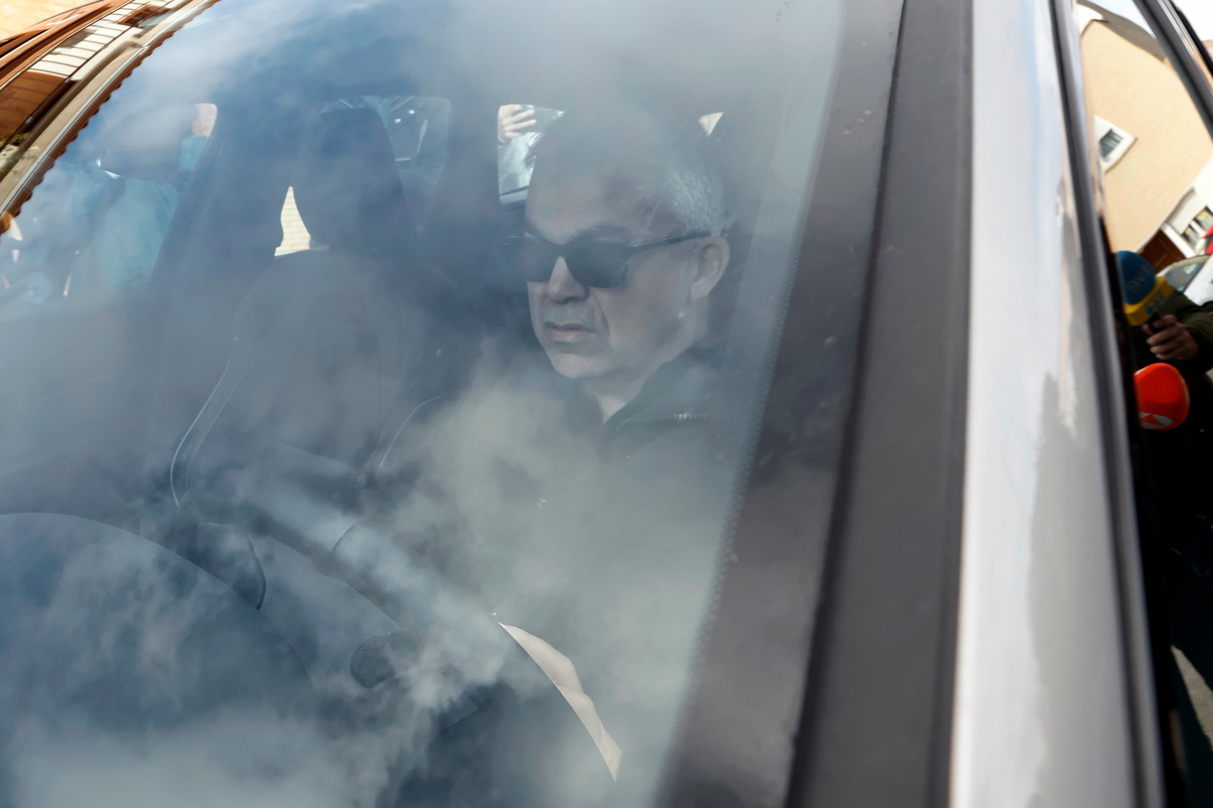 El ex secretario de Organización del PSOE Santos Cerdán en Milagro (Navarra).