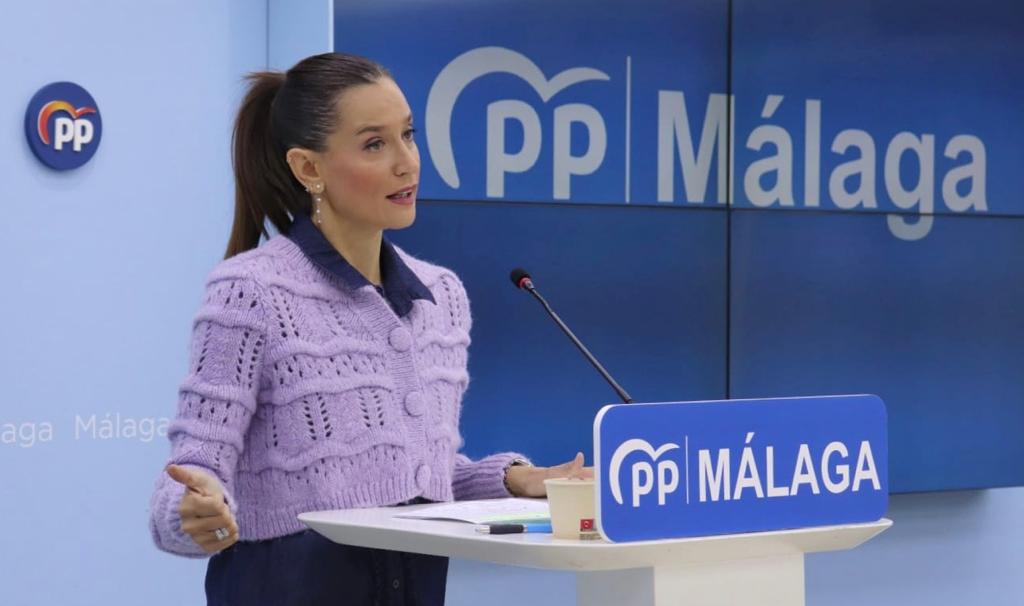 La portavoz del PP de Málaga, Elisa Pérez de Siles