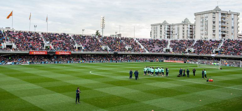 El Mini Estadi, feudo del Barça B