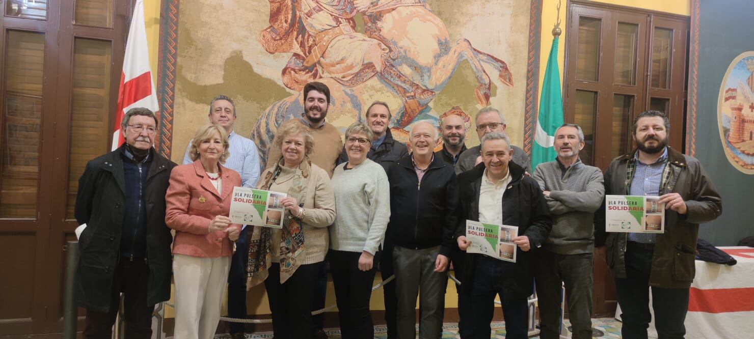 Presentación de las pulseras solidarias de las Fiestas de Moros y Cristianos de Alcoy