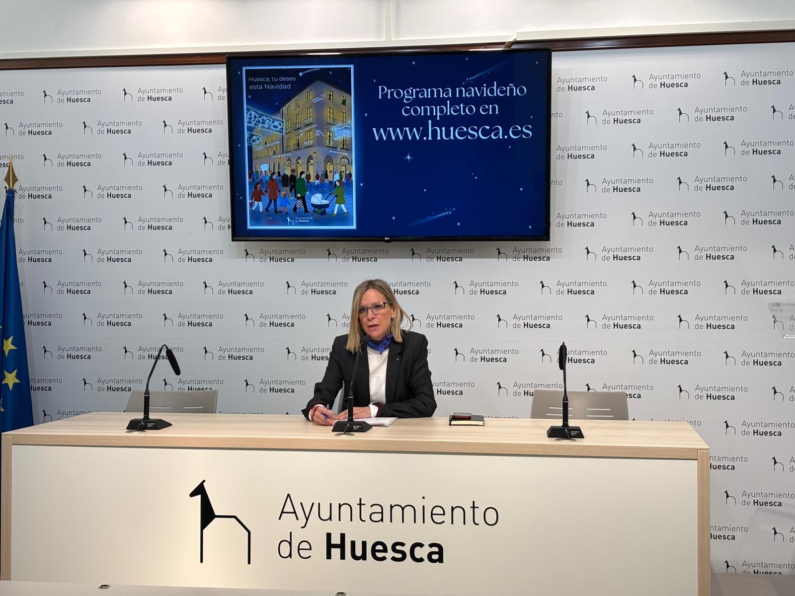 Nuria Mur, concejal de fiestas del Ayuntamiento de Huesca