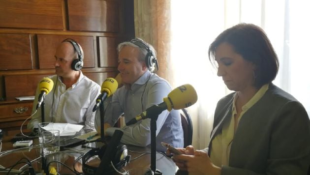 Emisión de Plaza Pública, desde el Ayuntamiento de Zaragoza