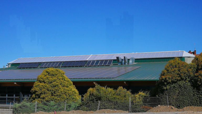 Instalaciones deportivas de Eras de Santa Marina, en Palencia, cuyas obras están a punto de finalizar
