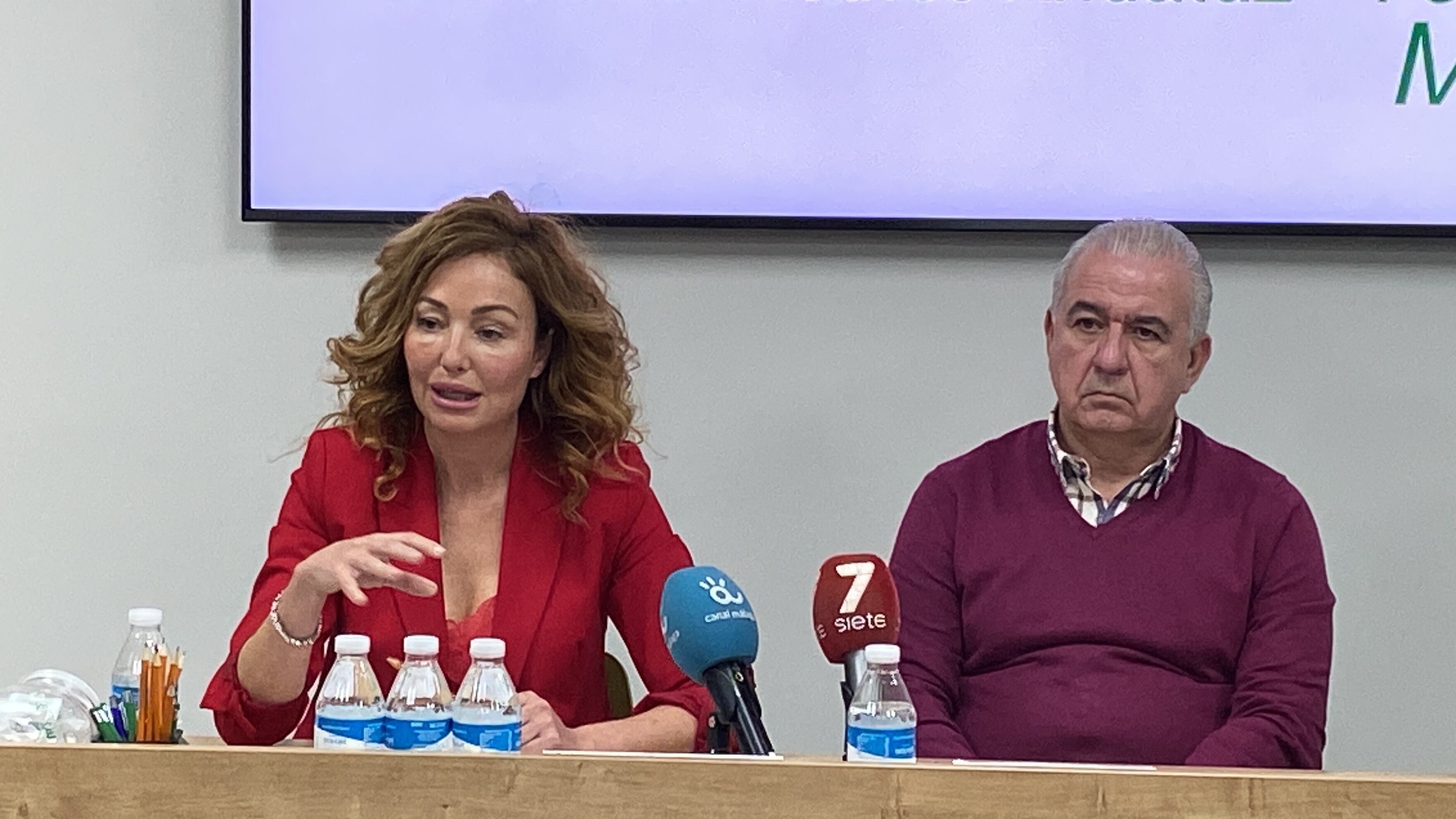 Momento de la rueda de prensa