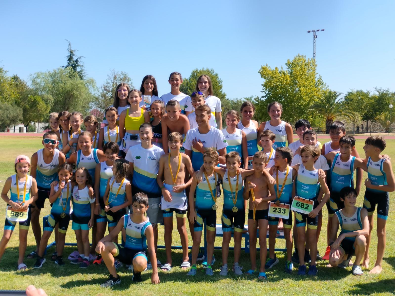 Membres del CT Ontinyent a l'Aquatló