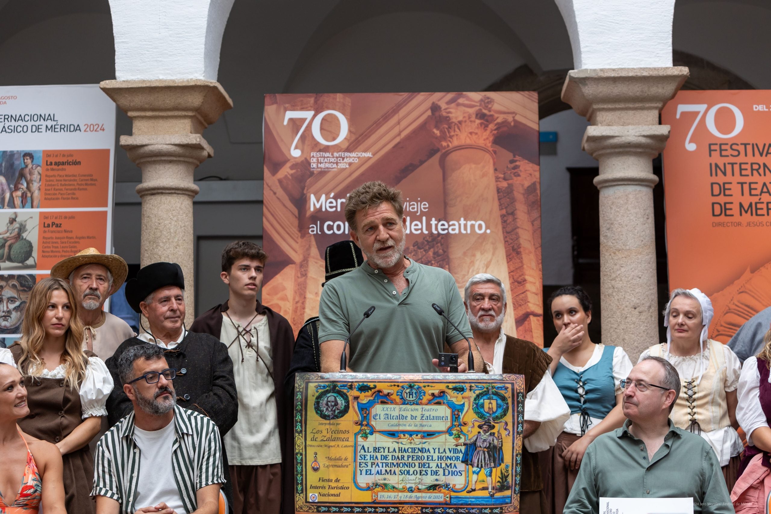 Juanjo Artero, padrino de &#039;El alcalde de Zalamea&#039;