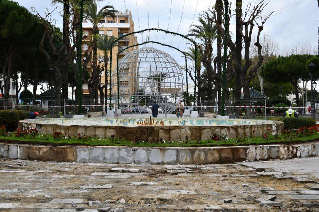 Visita a la fuente.