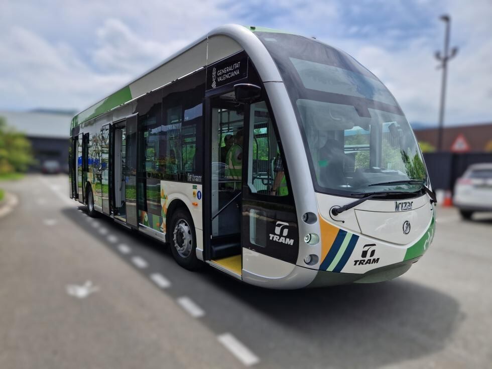 La Generalitat adquirió 4 vehículos TRAM 100 % eléctricos para Castellón.
