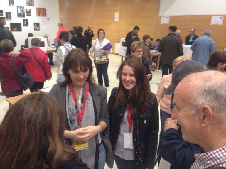 Dues noies d'Escòcia han visitat Tarragona convidades per l'ANC