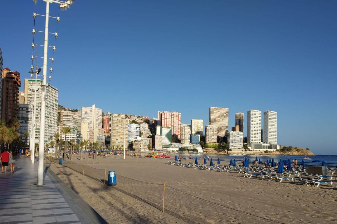 Playa de Levante de Benidorm