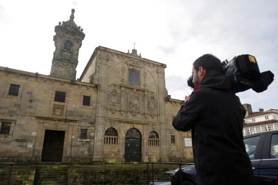 Convento de las Mercedarias, situado en el centro histórico de Santiago de Compostela.