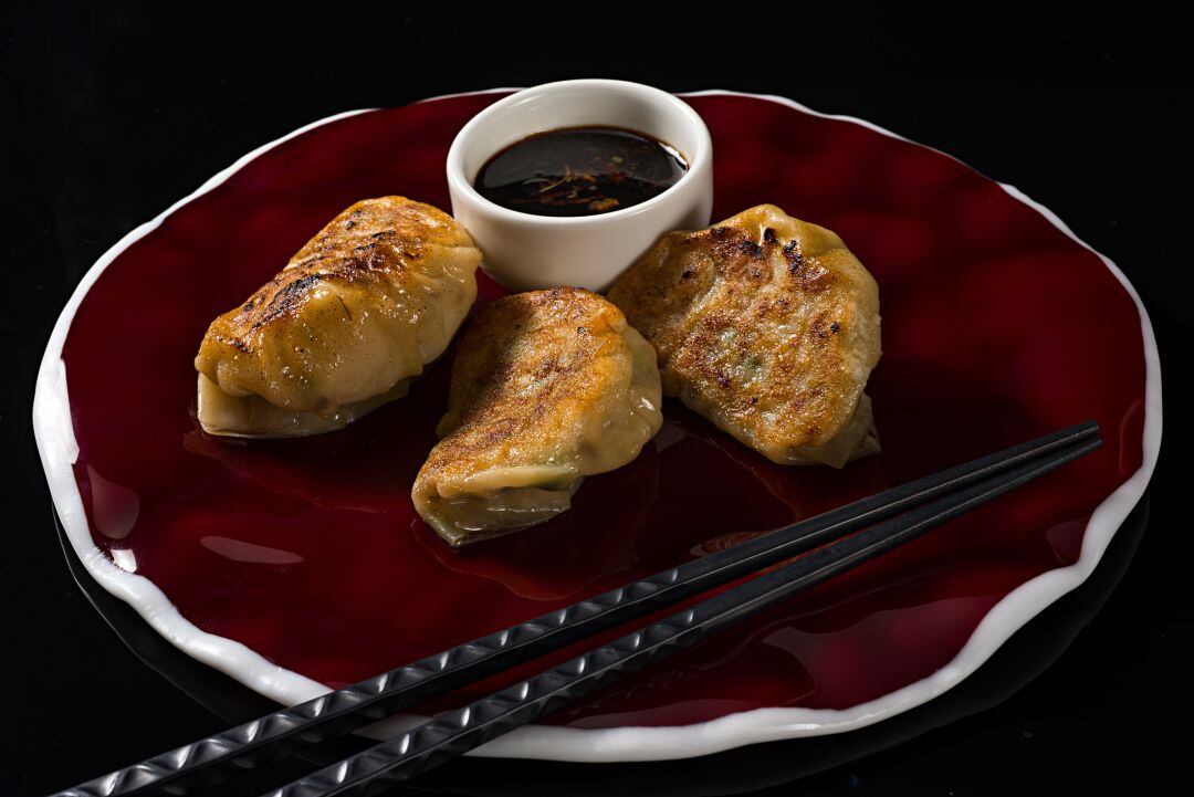 Gyozas.