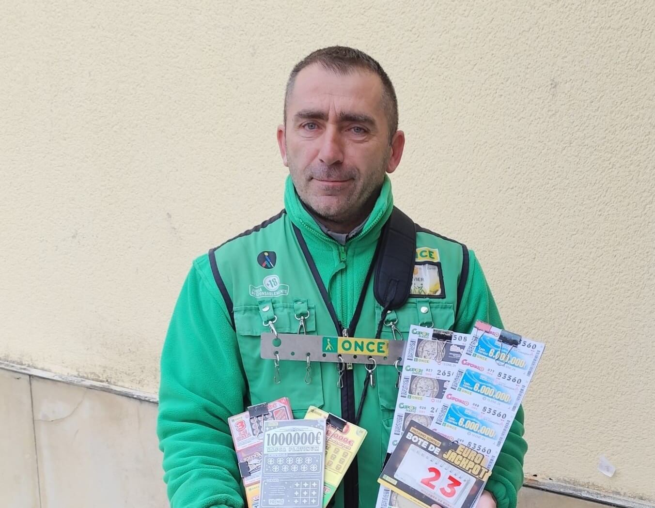 Javier López de Diego es quien ha vendido el cupón premiado en Villamuriel