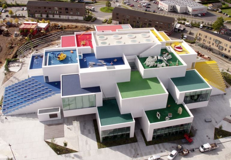 La construcción de Lego House ha llevado cuatro años