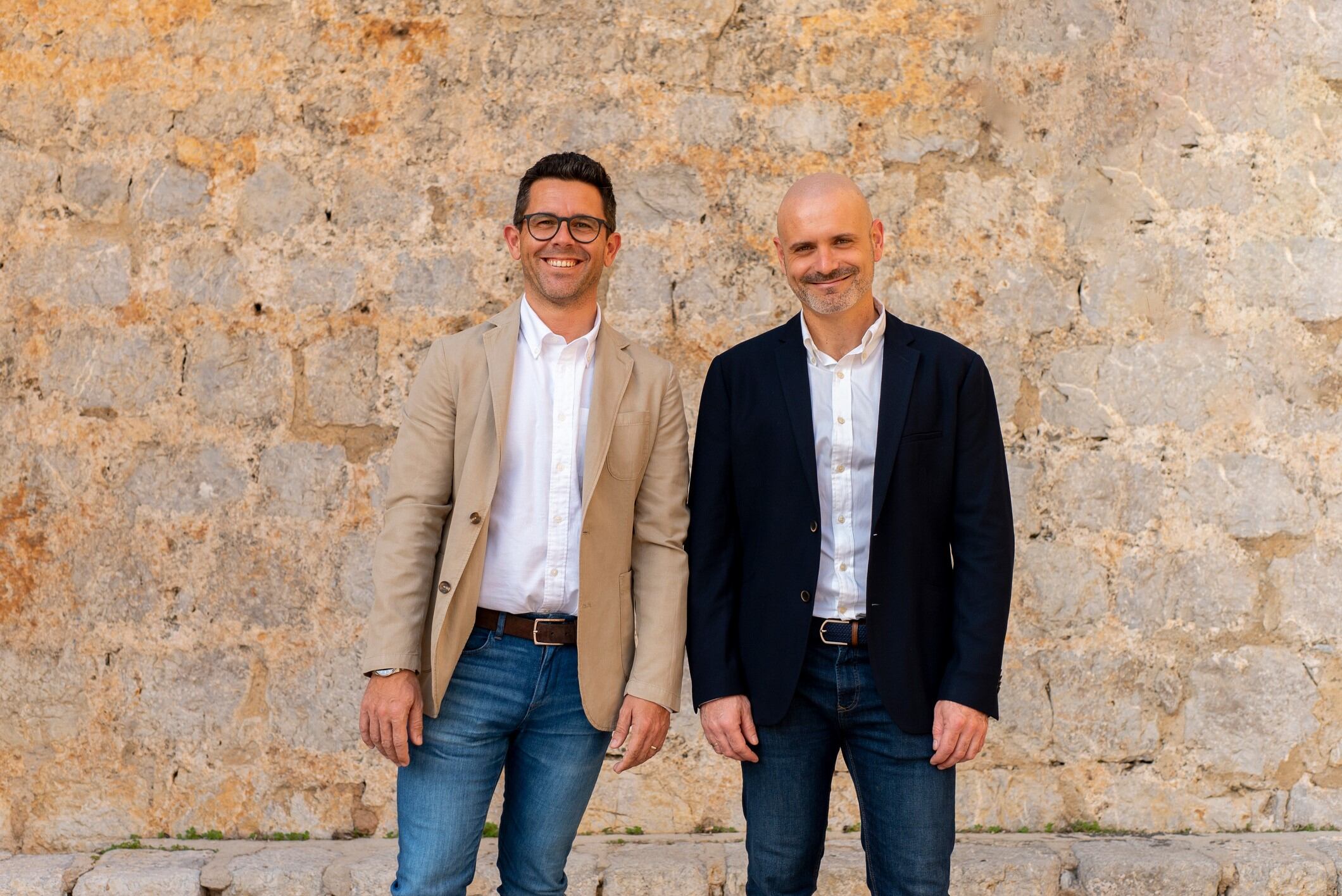 Rafa Triguero con Jordi Grivé