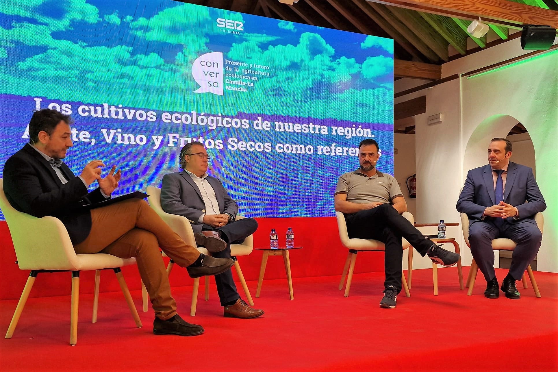 Enrique Cepeda, Juan Miguel Tolosa, y Ángel Carmelo