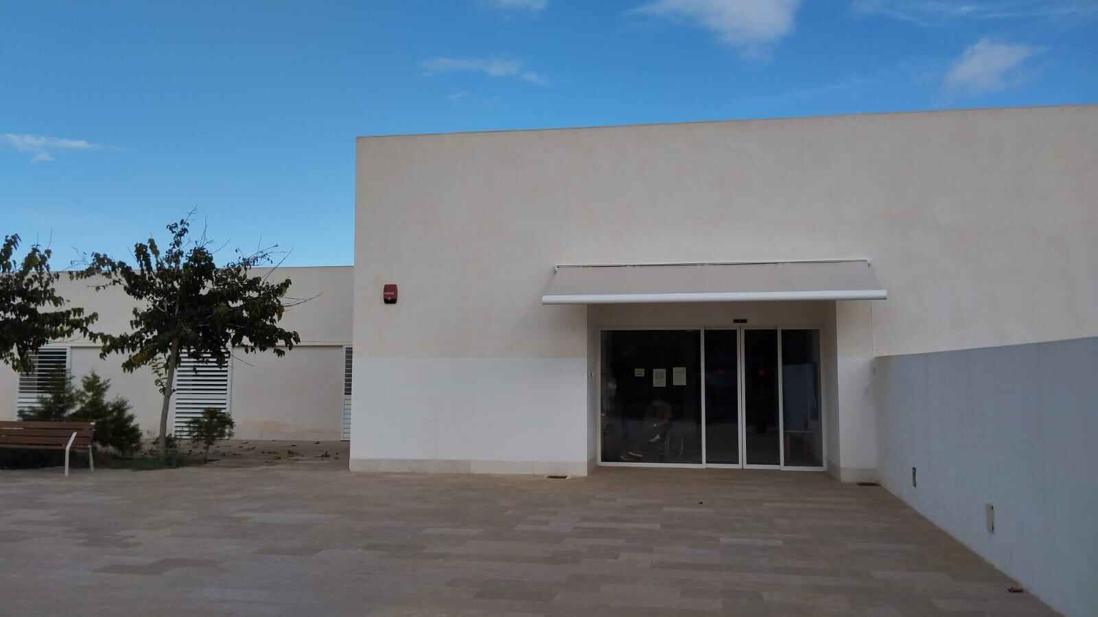 Exterior de la residencia