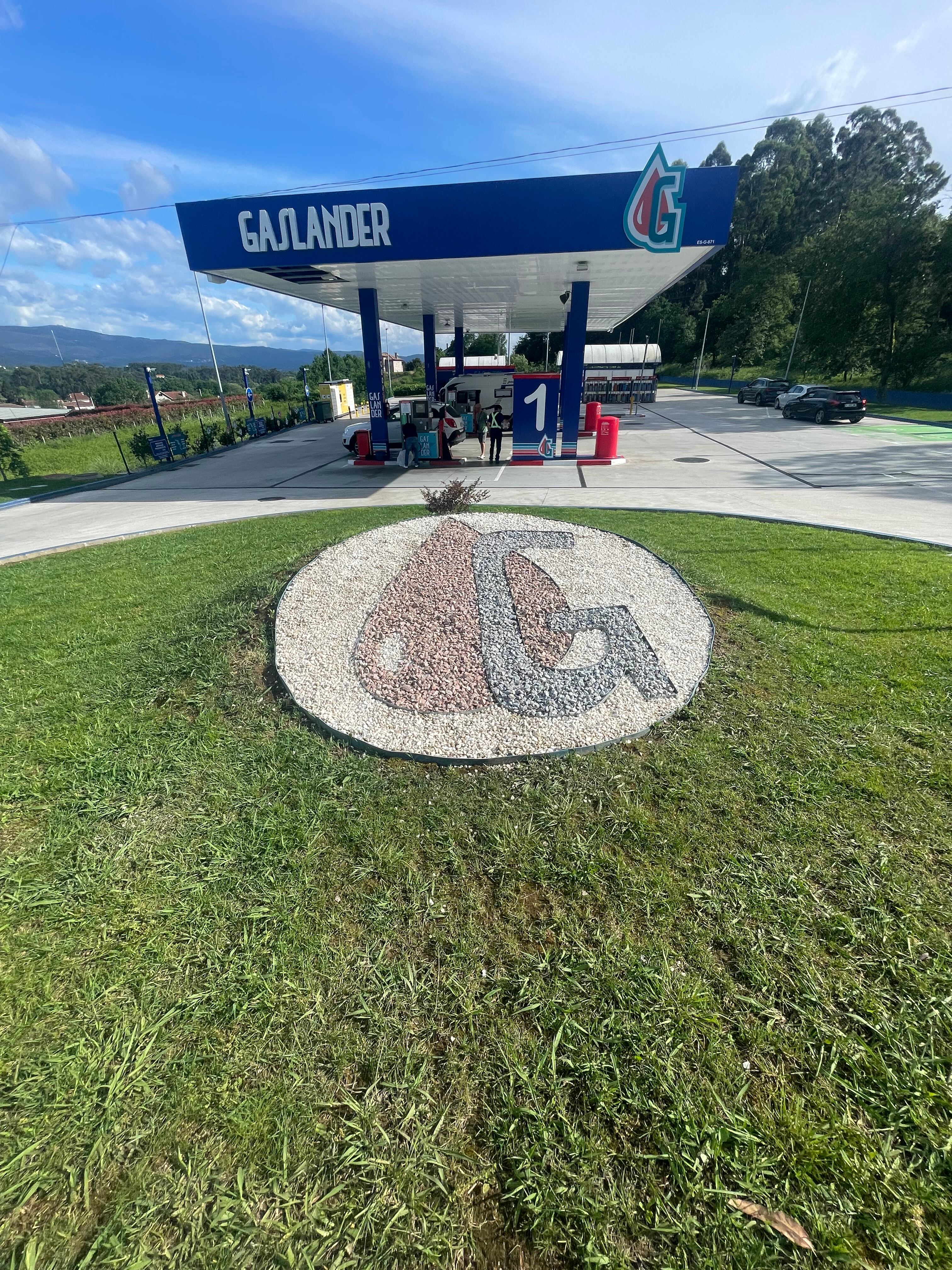 La estación de servicio Gaslander Tui