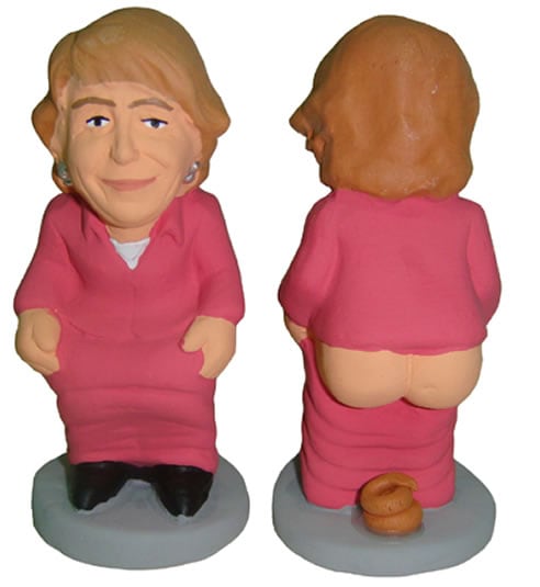 &#039;Caganer&#039; de Esperanza Aguirre