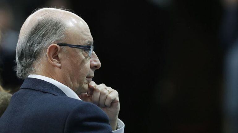 Cristóbal Montoro, ministro de Hacienda y Administraciones Públicas