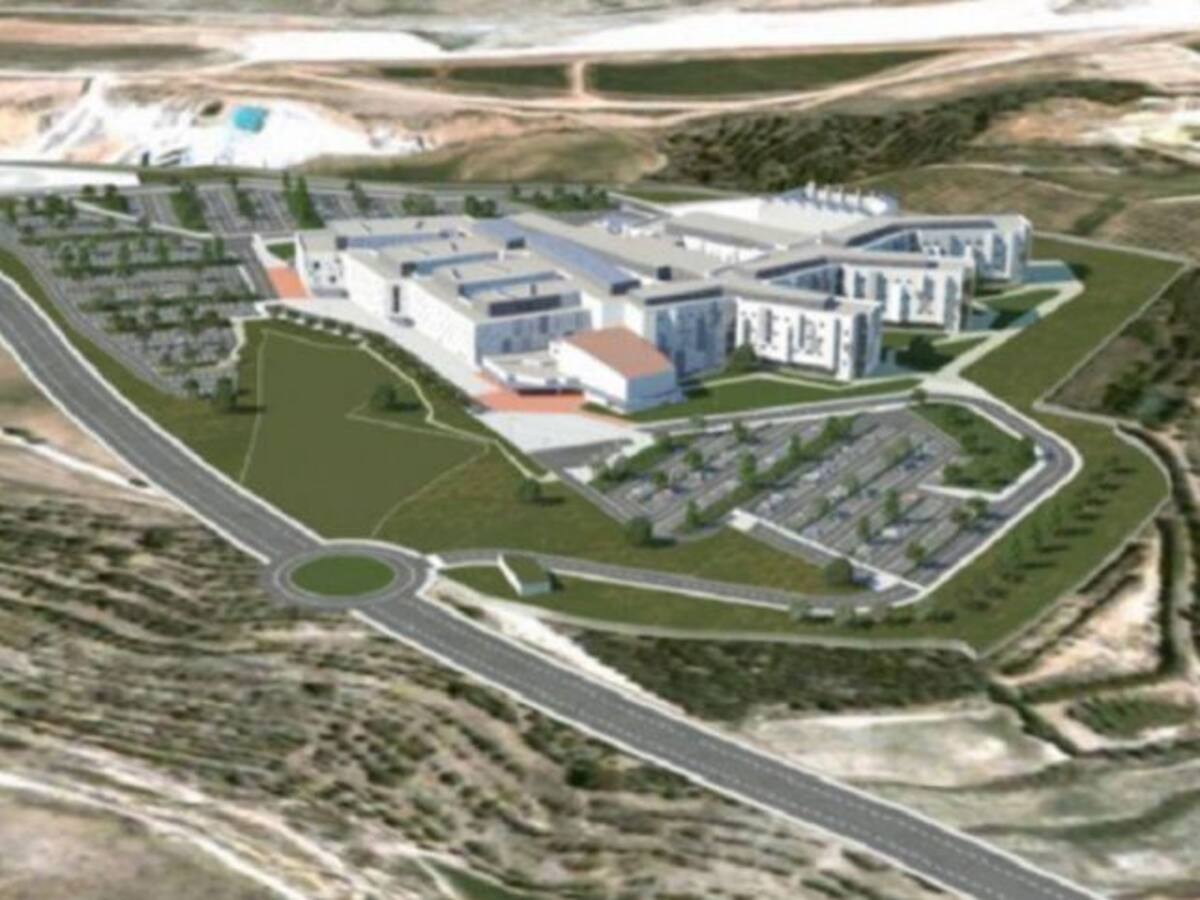 El futuro Hospital de Teruel, a la espera de financiación