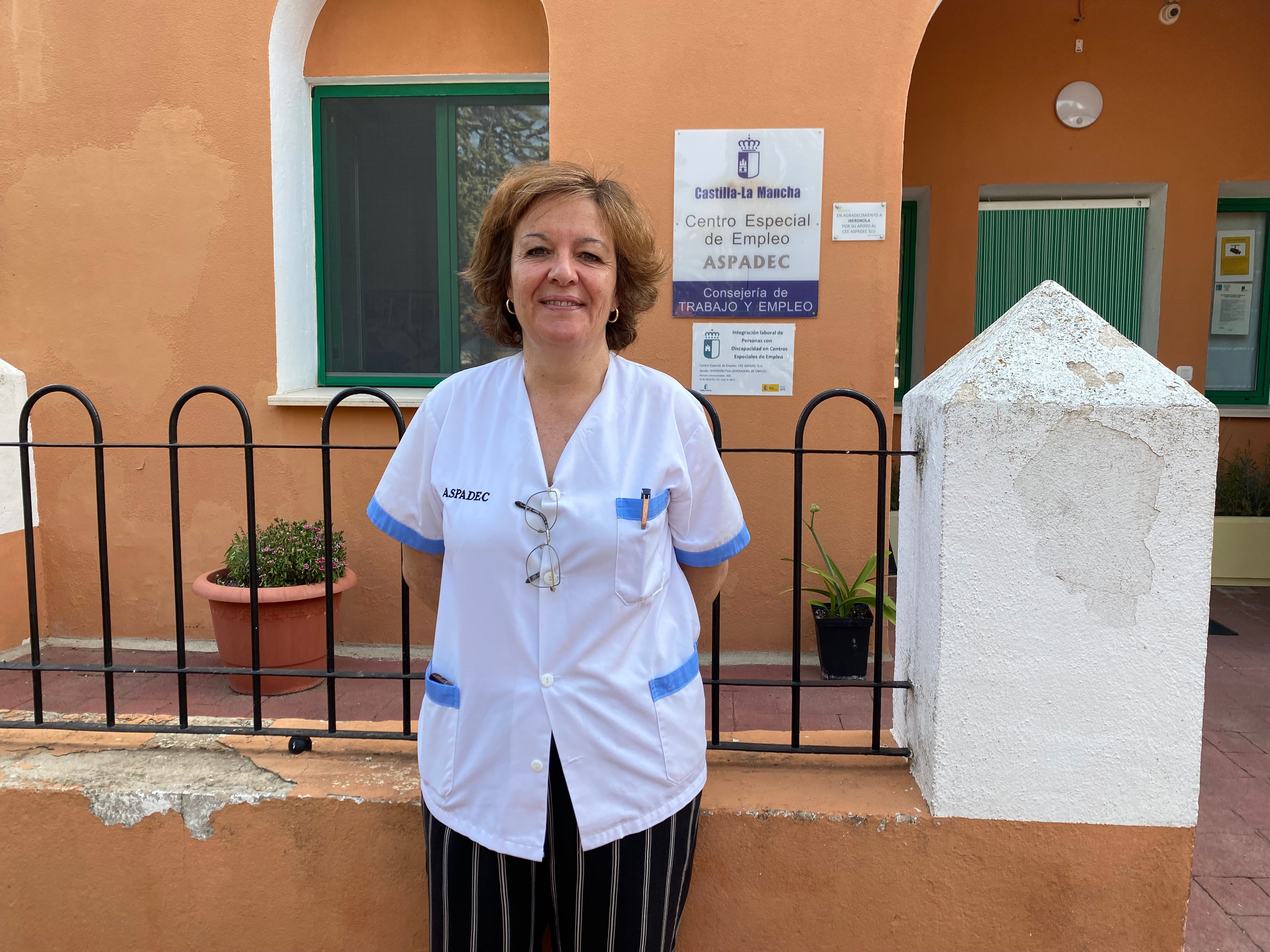 Julia Ruiz, directora de la Granja-Escuela El Terminillo de Aspadec.