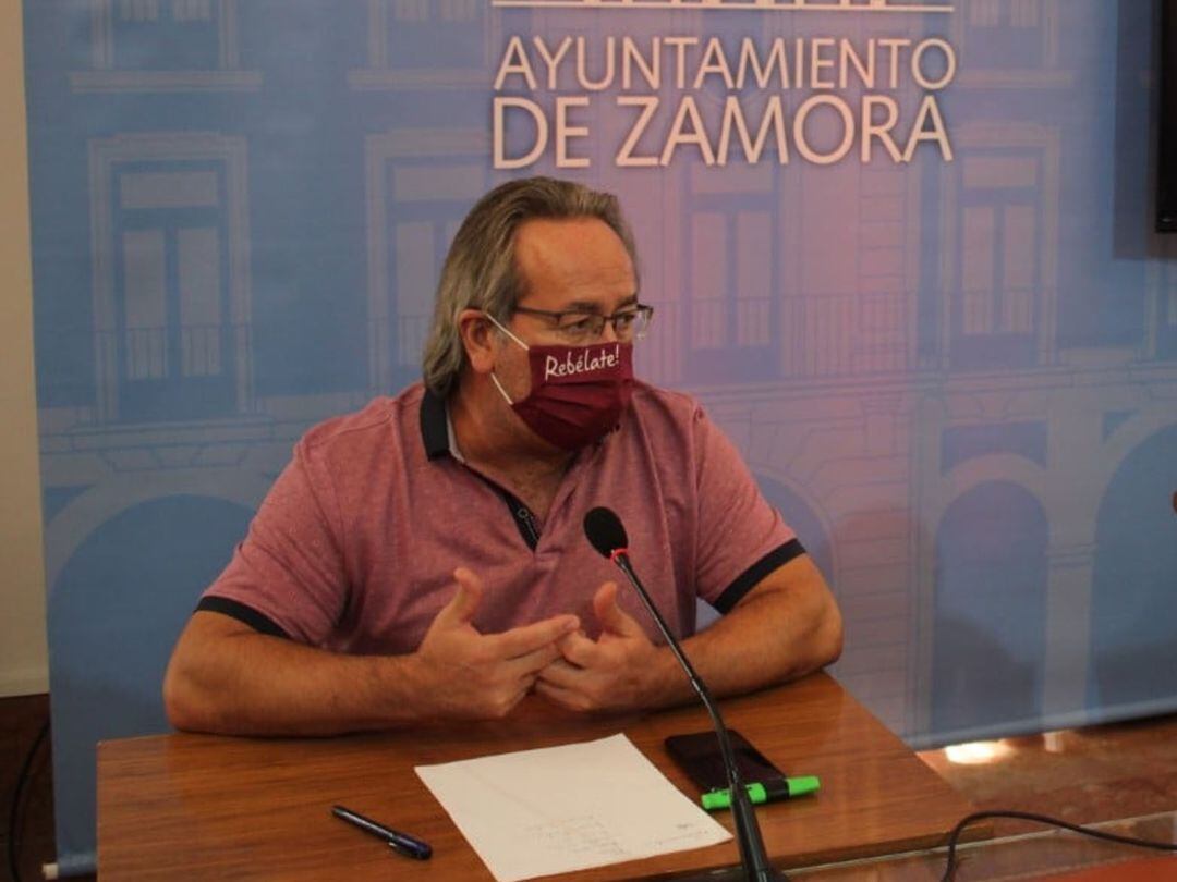 El alcalde de Zamora, Francisco Guarido