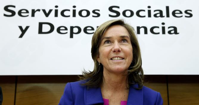 La ministra de Sanidad, Servicios Sociales e Igualdad, Ana Mato, durante la reunión del Consejo Territorial de Servicios Sociales y del Sistema para la Autonomía y Atención a la Dependencia