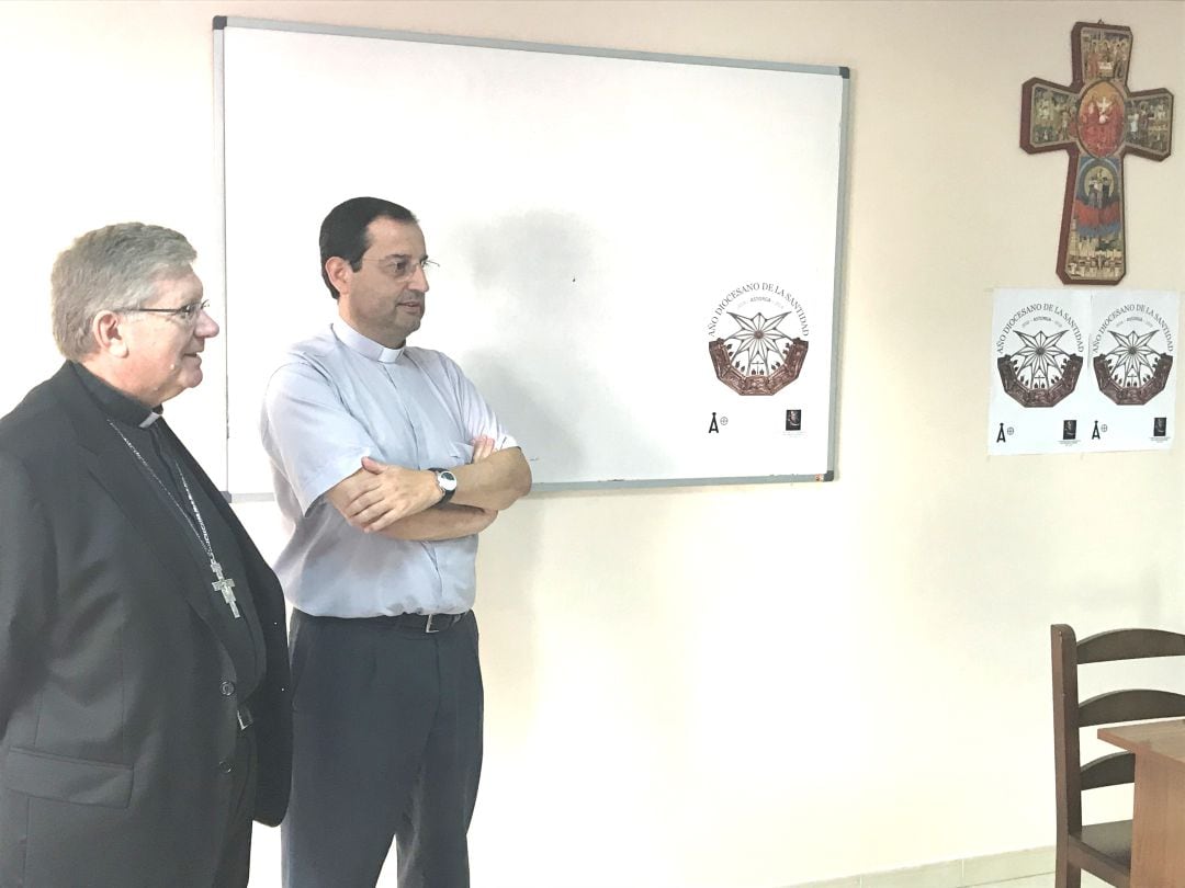 El obispo de Astorga y el Vicario general de Ponferrada